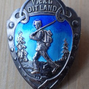 Det militære marsjmerke i sølv. (1915-1937).