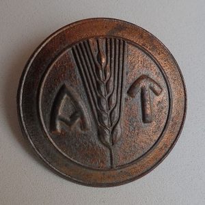 Kvinnelig AT Nestlagfører halsbrosje.