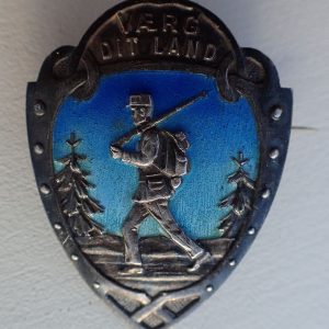 Det militære marsjmerke i sølv. (1915-1937).