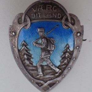 Det militære marsjmerke i sølv. (1915-1937).