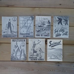 NORGES NYREISING. Komplett samling 5 forskjellige hefter + 2 ekstra.