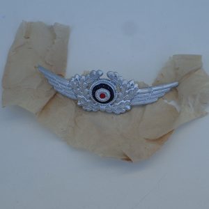 Luftwaffe luemerke for menig/underoffiser høylue. MINT. (Carl Halfar. Berlin).