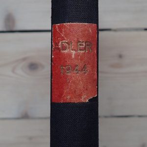 Innbundet 16 blader av «Der Adler 1944».