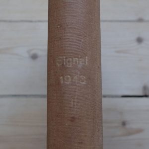 Innbundet 13 blader av «Signal 1943 II». (På norsk).