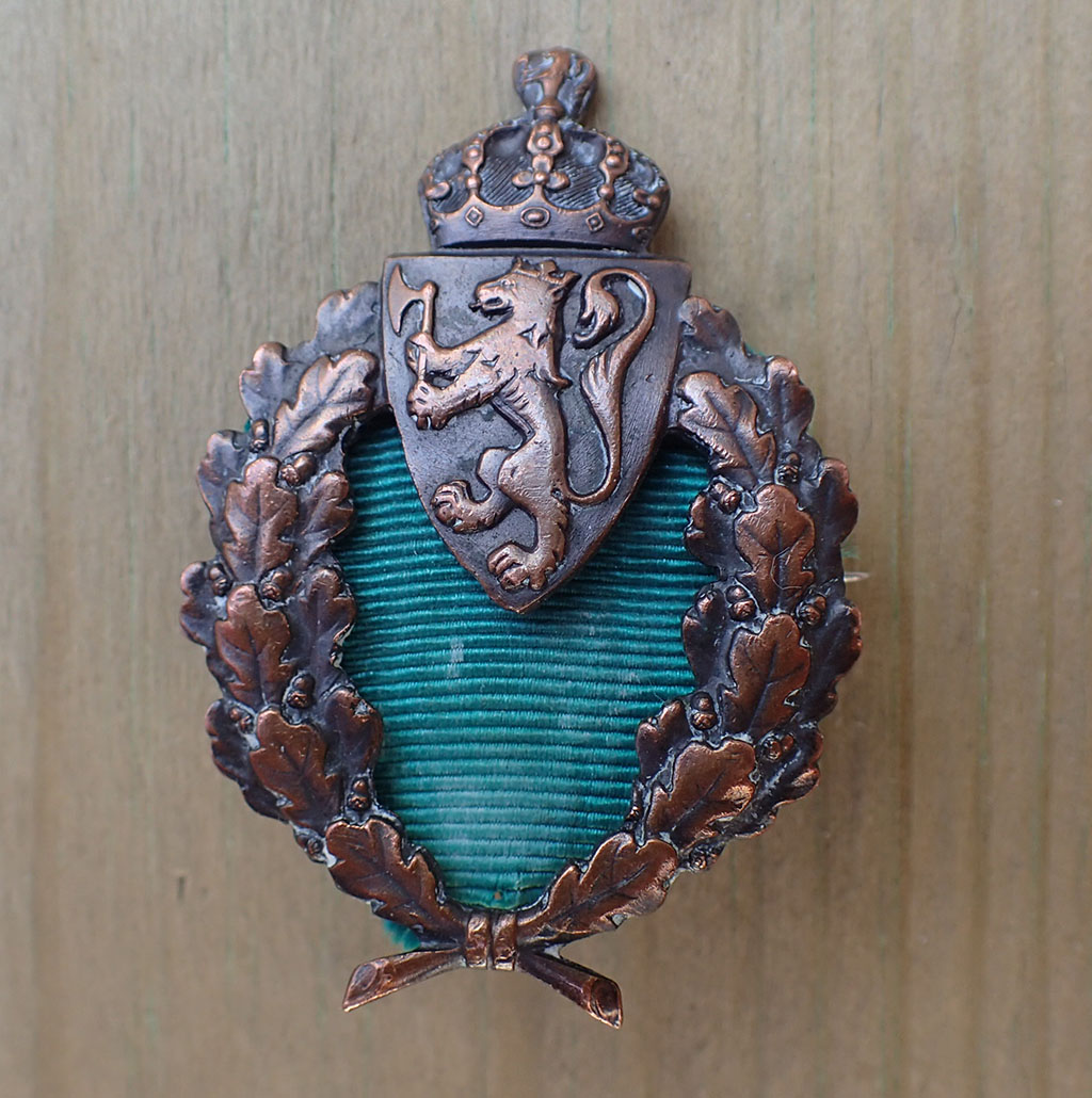 Idrettsmerke i bronse. (1915-1945). - Bilde 2