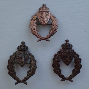 3 stk. idrettsmerker i bronse. (1915-1945).