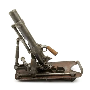 Höhenrichtspindel (Høydejustering-stag) til 5 cm. granatwerfer 36.