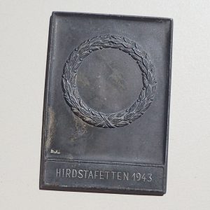 HIRDSTAFETTEN 1943 plakett.
