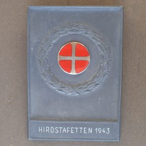 HIRDSTAFETTEN 1943 plakett.