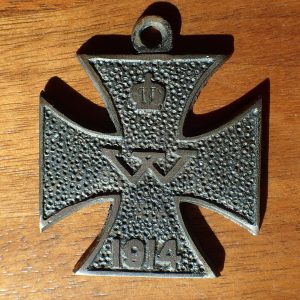 ENGLAND. W 1914. DEUTSCHLAND anti-tysk Jernkors fra 1 verdenskrig.