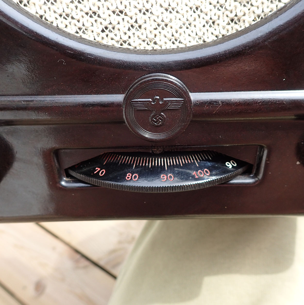 Deutscher Kleinempfänger 1938. (Strøken). - Bilde 3