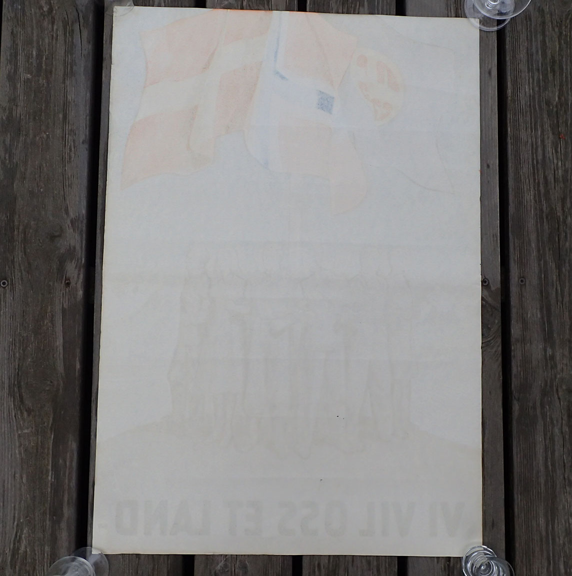 NS PLAKAT. VI VIL OSS ETT LAND. (1941). - Bilde 7