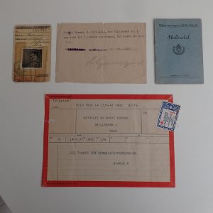 Supersjelden kvinnelig Milorg gruppe. (Hilsen fra Kongen).