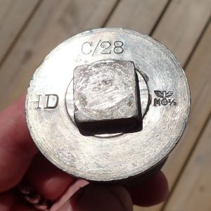 Kriegsmarine Verschlußschraube C/28.