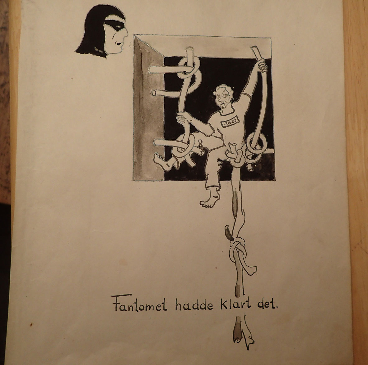 UNIK fange-samling tilhørende Paul Inge Østigård. - Kjempet mot tyskerne april 1940, illegale våpen, Grini - klarte nesten å rømme, Fornebu fangeleir så hjemmefronten. - Bilde 12