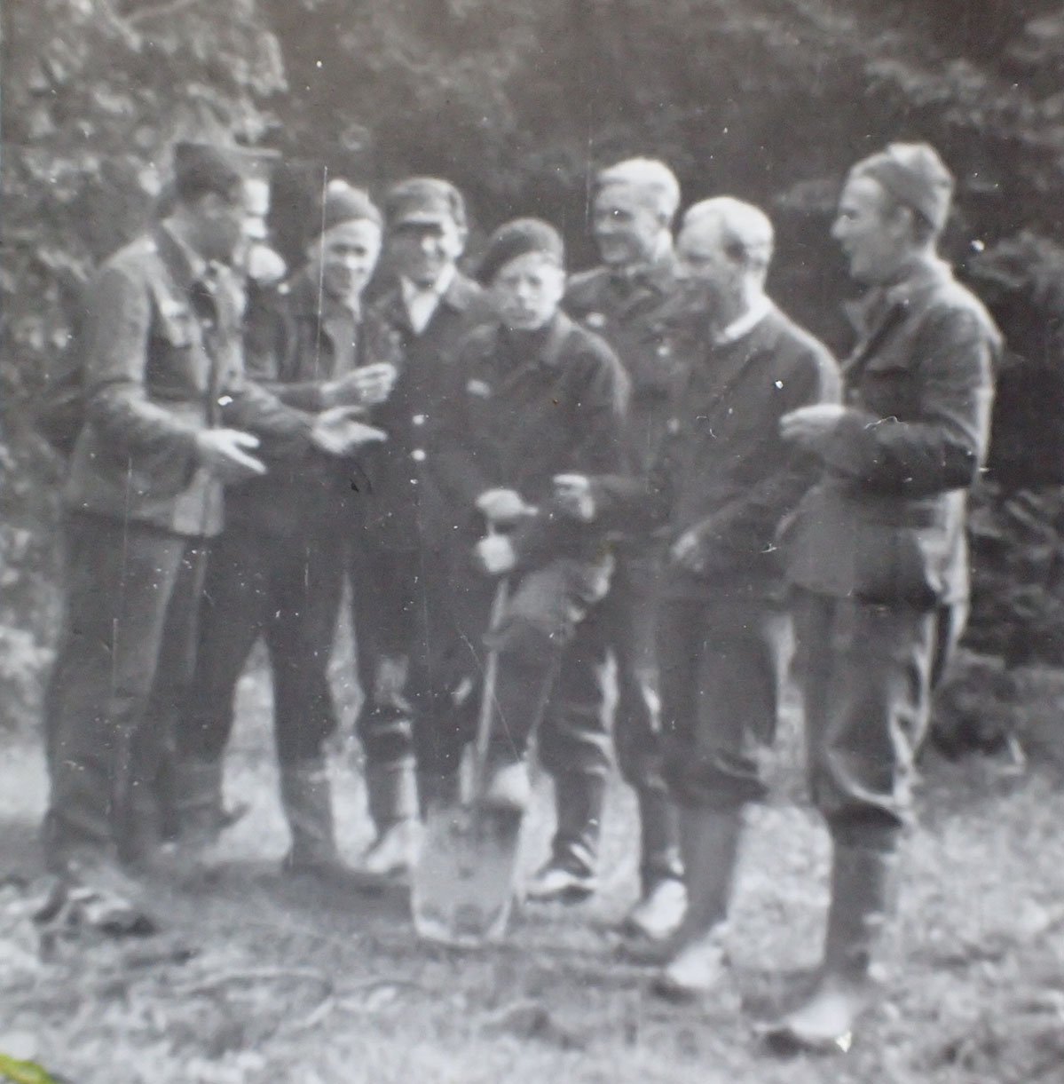 UNIK fange-samling tilhørende Paul Inge Østigård. - Kjempet mot tyskerne april 1940, illegale våpen, Grini - klarte nesten å rømme, Fornebu fangeleir så hjemmefronten. - Bilde 7