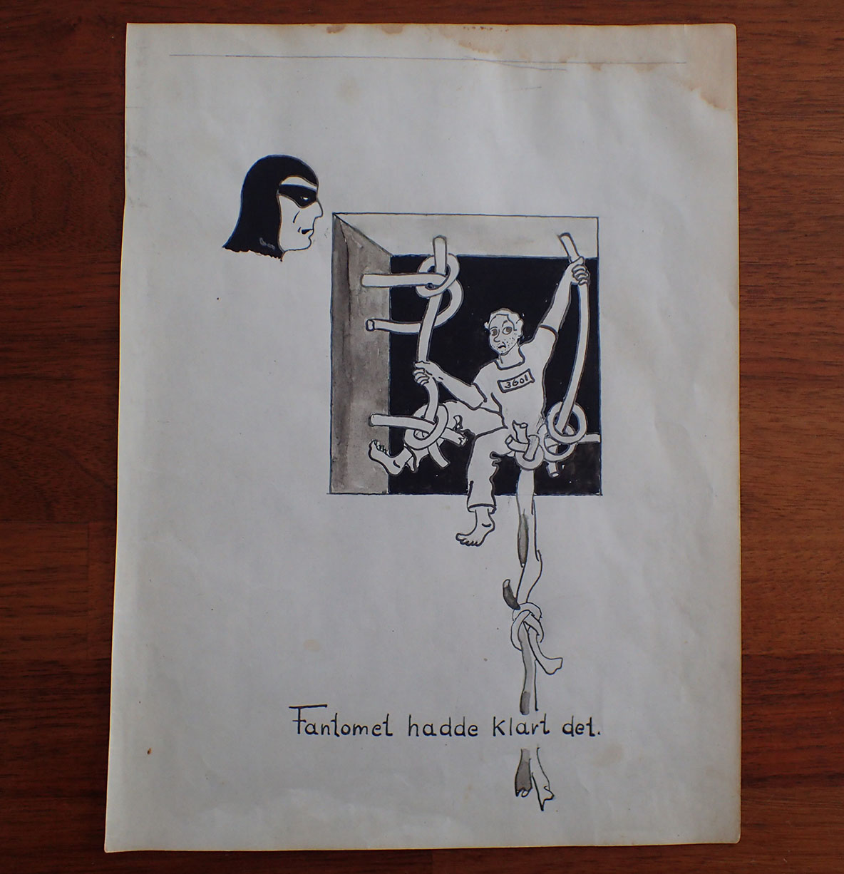 UNIK fange-samling tilhørende Paul Inge Østigård. - Kjempet mot tyskerne april 1940, illegale våpen, Grini - klarte nesten å rømme, Fornebu fangeleir så hjemmefronten. - Bilde 11