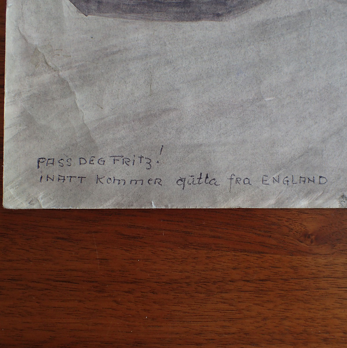 UNIK fange-samling tilhørende Paul Inge Østigård. - Kjempet mot tyskerne april 1940, illegale våpen, Grini - klarte nesten å rømme, Fornebu fangeleir så hjemmefronten. - Bilde 25