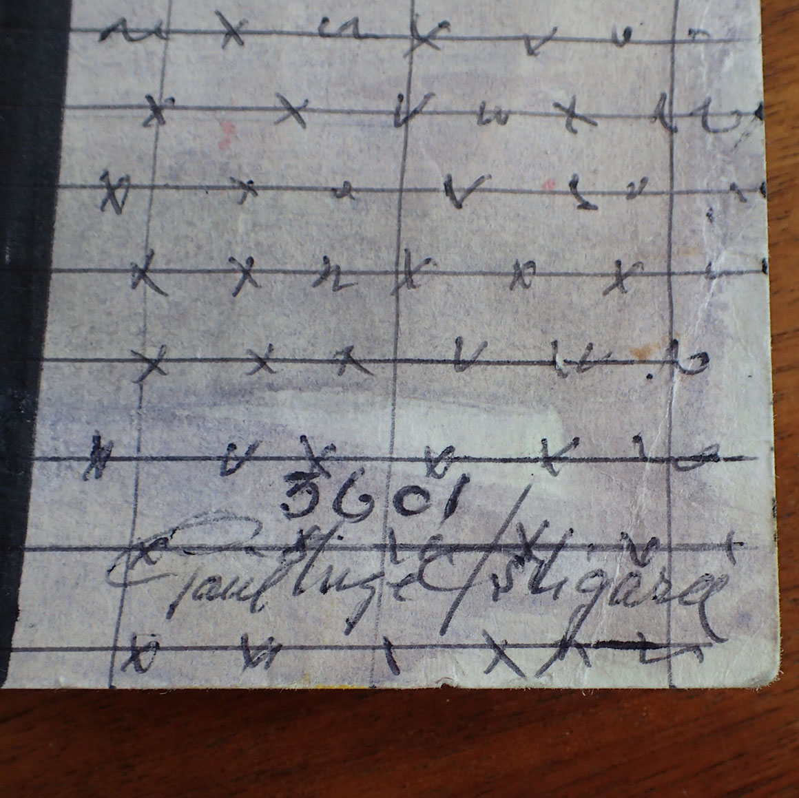 UNIK fange-samling tilhørende Paul Inge Østigård. - Kjempet mot tyskerne april 1940, illegale våpen, Grini - klarte nesten å rømme, Fornebu fangeleir så hjemmefronten. - Bilde 29