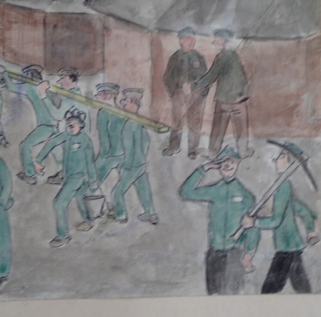 UNIK fange-samling tilhørende Paul Inge Østigård. - Kjempet mot tyskerne april 1940, illegale våpen, Grini - klarte nesten å rømme, Fornebu fangeleir så hjemmefronten. - Bilde 20