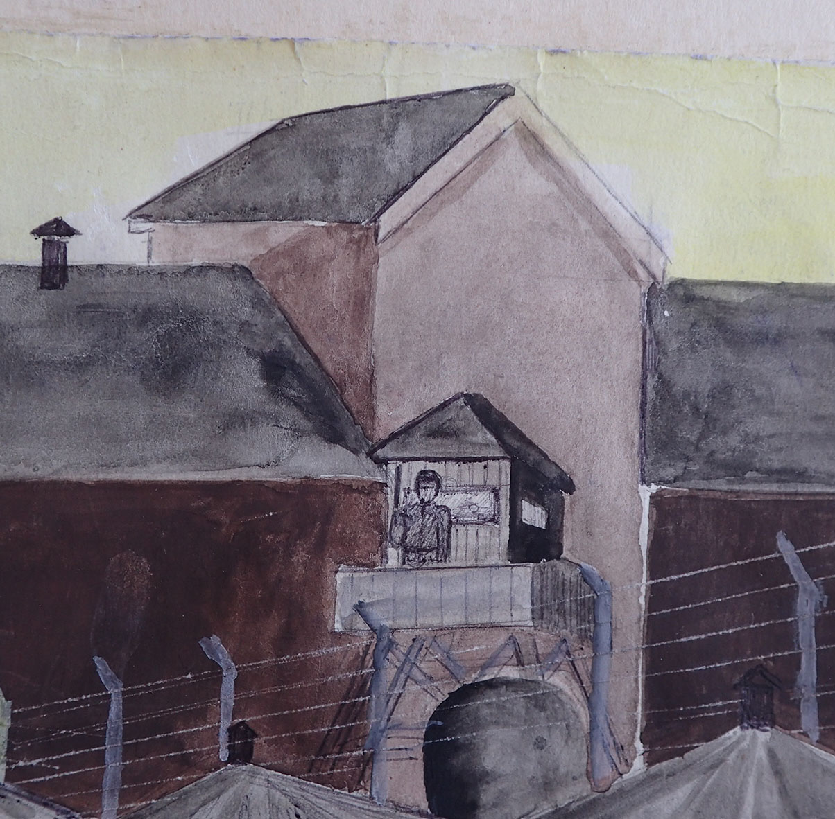 UNIK fange-samling tilhørende Paul Inge Østigård. - Kjempet mot tyskerne april 1940, illegale våpen, Grini - klarte nesten å rømme, Fornebu fangeleir så hjemmefronten. - Bilde 19