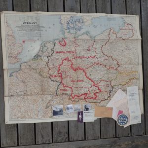 Samling tilhørende en danske som tjenestegjorde i U.S. Army i Frankfurt i 1946-47.