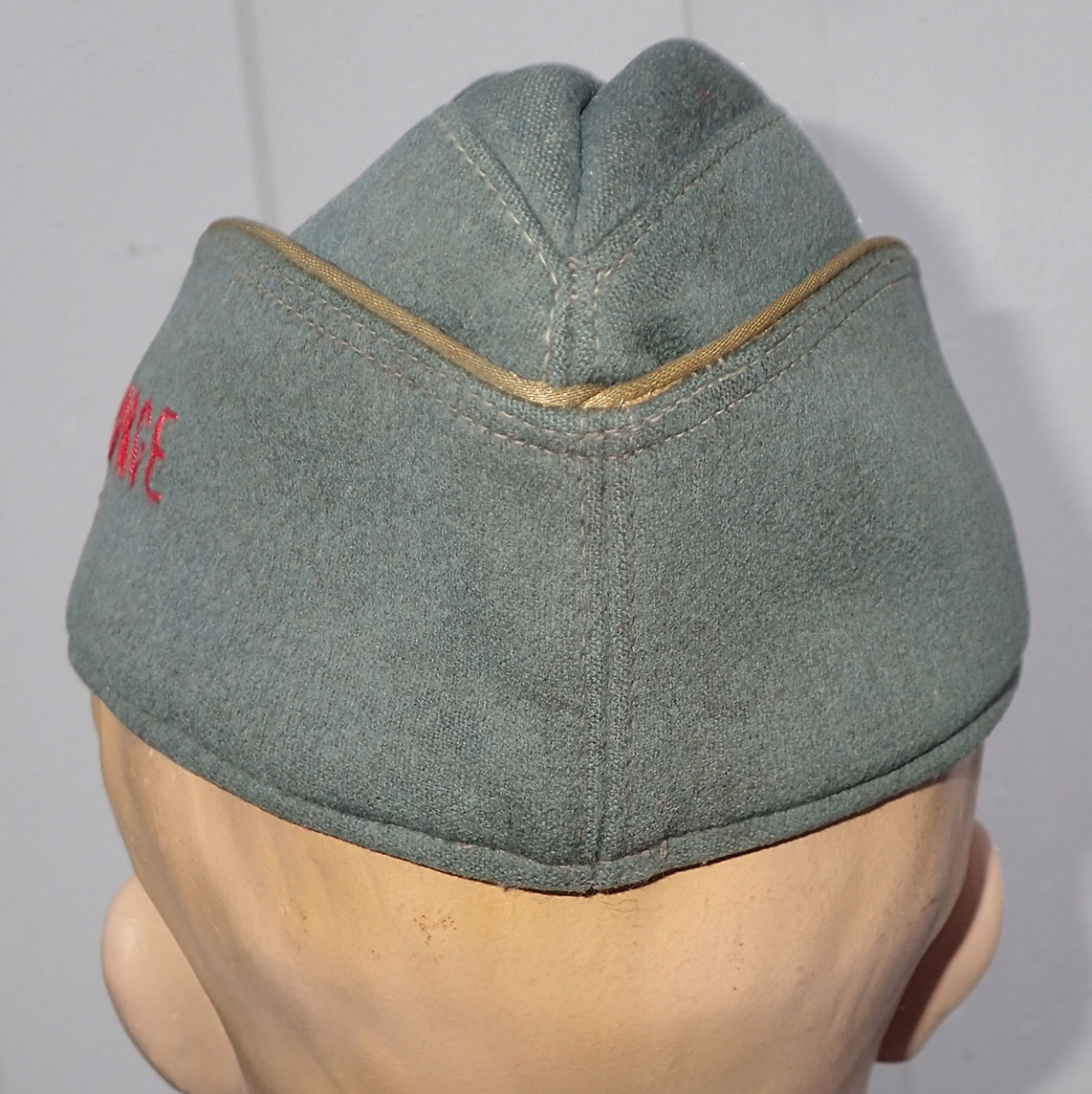 Kystartilleri offiser båtlue. (Brukt ved minerydding i Oslo i 1945). - Bilde 8