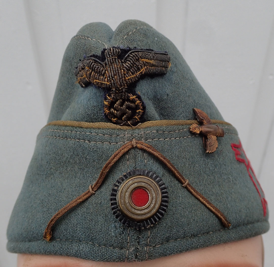 Kystartilleri offiser båtlue. (Brukt ved minerydding i Oslo i 1945). - Bilde 4