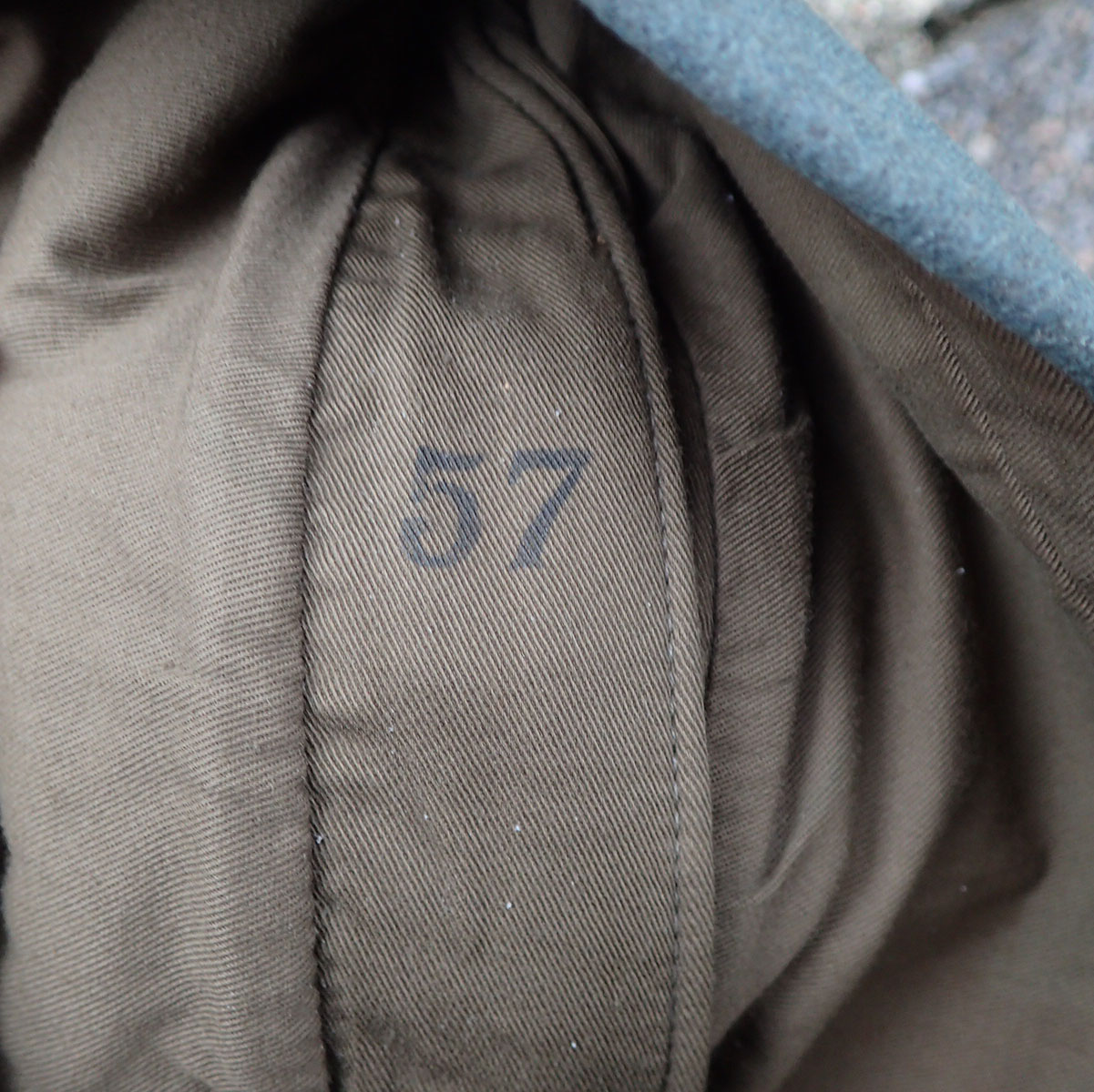 Kystartilleri offiser båtlue. (Brukt ved minerydding i Oslo i 1945). - Bilde 16