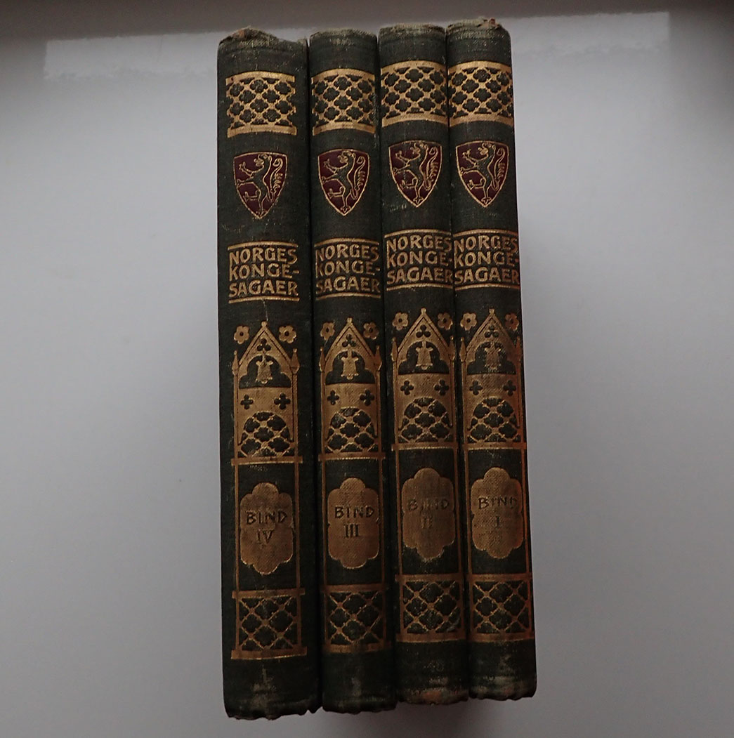 NORGES KONGESAGAER. 4 bind. (1913-1914). - Bilde 2