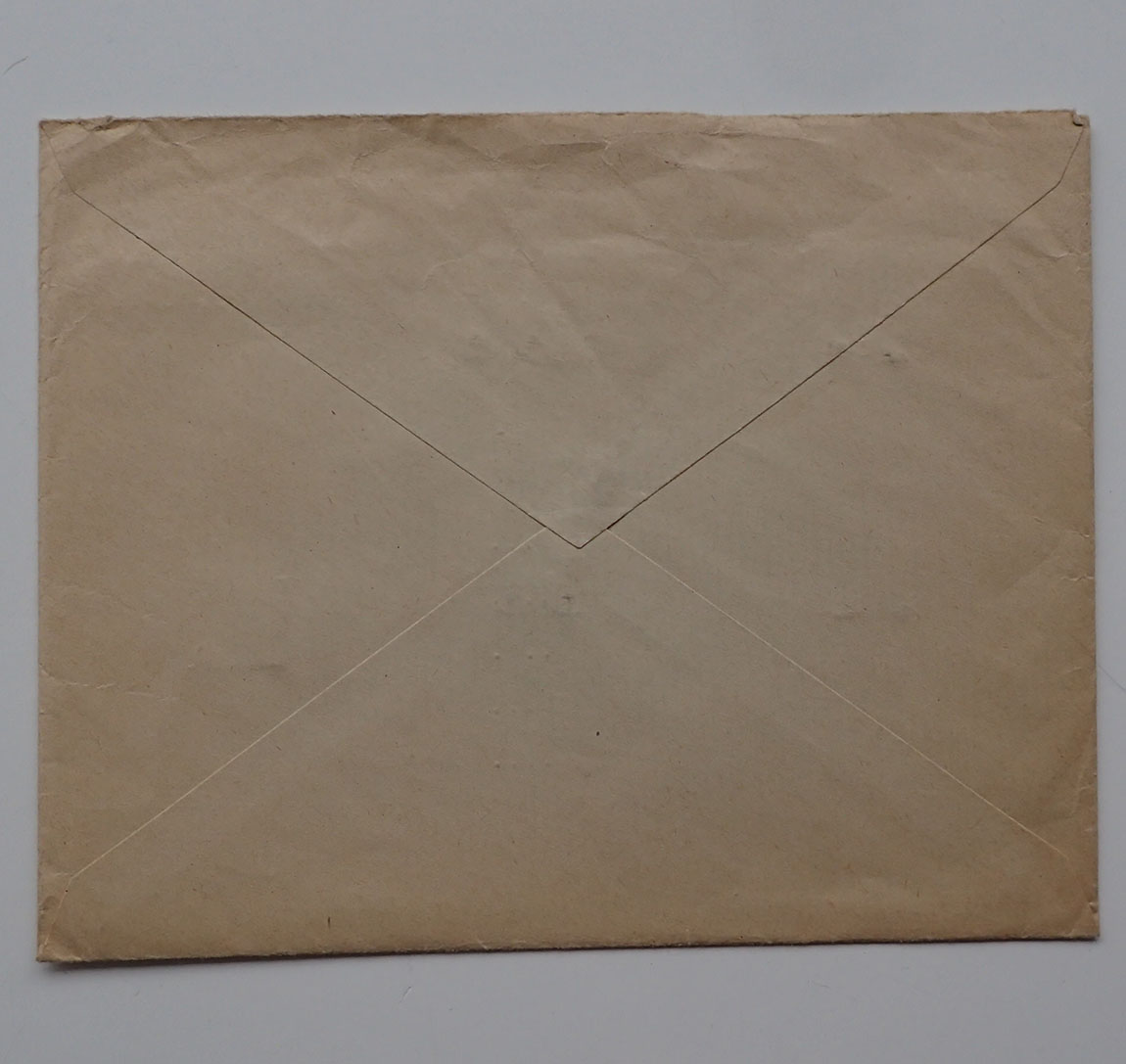 DER REICHSKOMMISSAR FÜR DIE BESETZTEN NORWEGISCHEN GEBIETE Grini-fange konvolutt til Jens Larsen. (1944). - Bilde 3