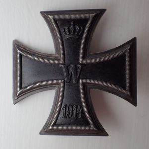 Jernkorset 1 klasse 1914. (Fr.).