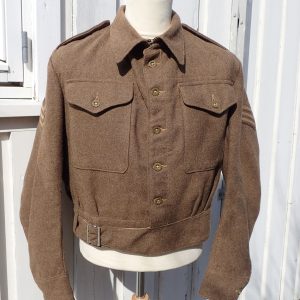 Battlejakke til en norsk sersjant. (1945).