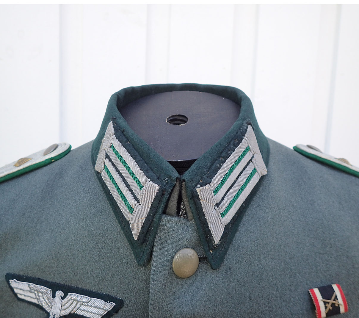 Wehrmacht Jäger Hauptmann uniformsjakke. (Lt. d. R. Heiden. II. 1939). - Bilde 3