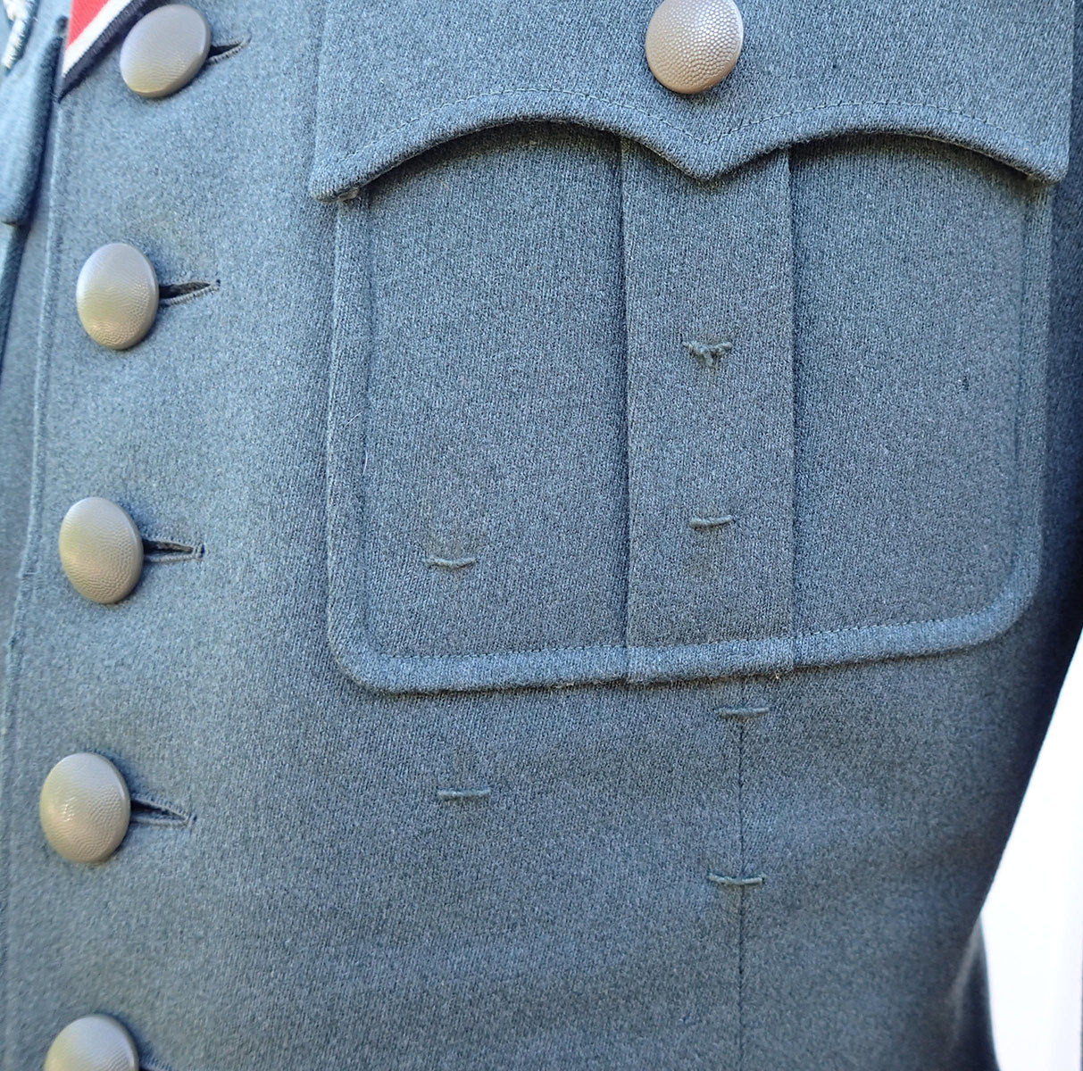 Wehrmacht Jäger Hauptmann uniformsjakke. (Lt. d. R. Heiden. II. 1939). - Bilde 18