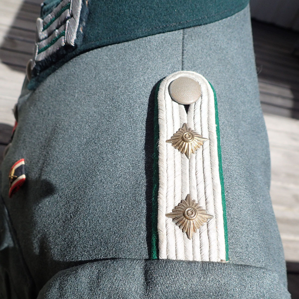 Wehrmacht Jäger Hauptmann uniformsjakke. (Lt. d. R. Heiden. II. 1939). - Bilde 10
