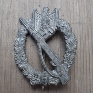 Infanterimerke i sølv. L/53. (Hymmen & Co. Lüdenscheid).