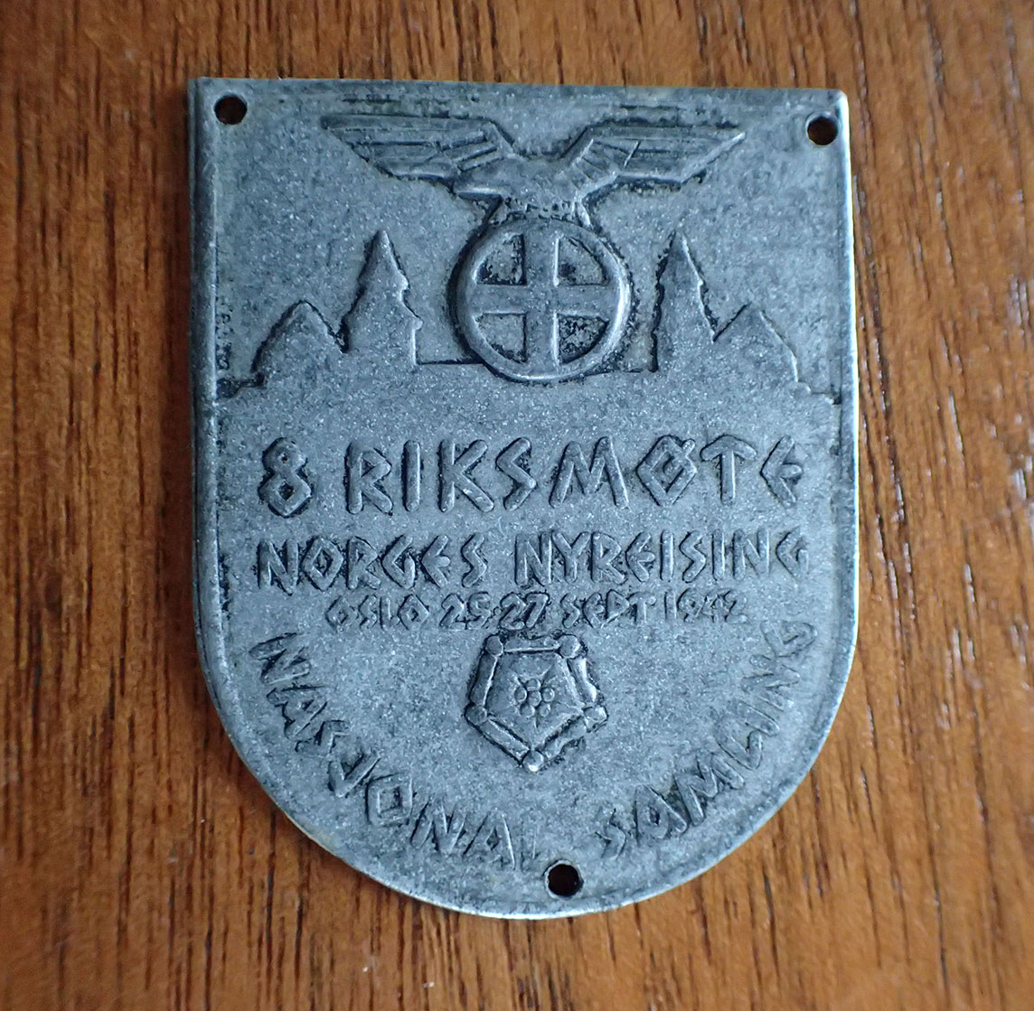 8. RIKSMØTE 1942. (Tatt i Gudbrandsdalen etter frigjøringen).