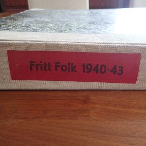 Unik FRITT FOLK 1940-1943 INNBUNDET. (NS OSLO).